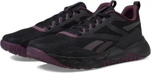 Reebok Women's NFX Trainer Sneaker, Black/Midnight Plum/Footwear White, 9.5