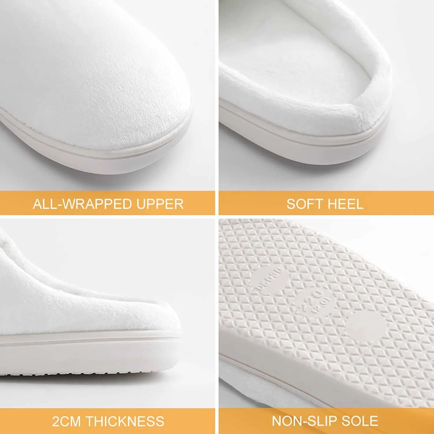 Remember Everyone Deployed Military R.E.D Funny Cotton Slippers Lightweight Memory Foam Anti-Skid Sole Indoor House Shoes