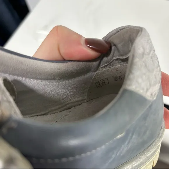 REMONTE blue leather sneaker