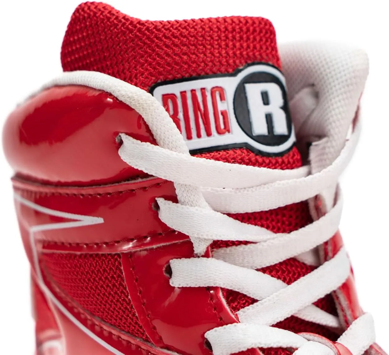 Ringside Undefeated Boxing Shoes, Synthetic Leather Shoes for Men and Women, Lightweight, High-Top Ankle Shoes for Boxing, Workout, Training, and Competition, Available in Different Sizes (2-13)
