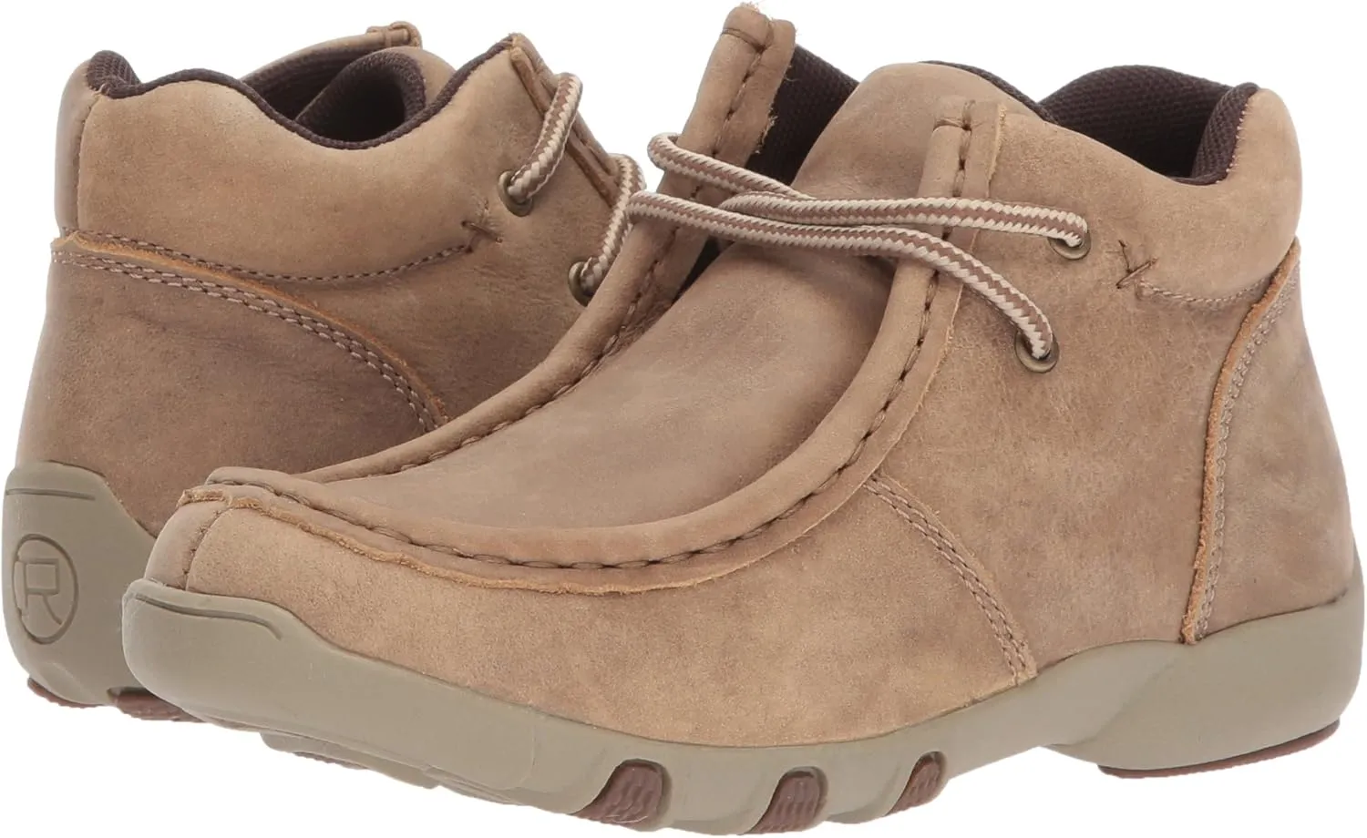 ROPER Casual Shoes Boys Bode Leather Chukka Tan 09-018-1780-2010 TA