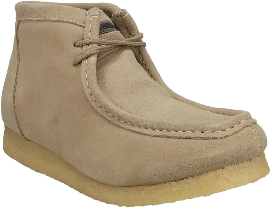ROPER Mens Gum Sticker Square Toe Chukka Casual Boots Ankle - Brown
