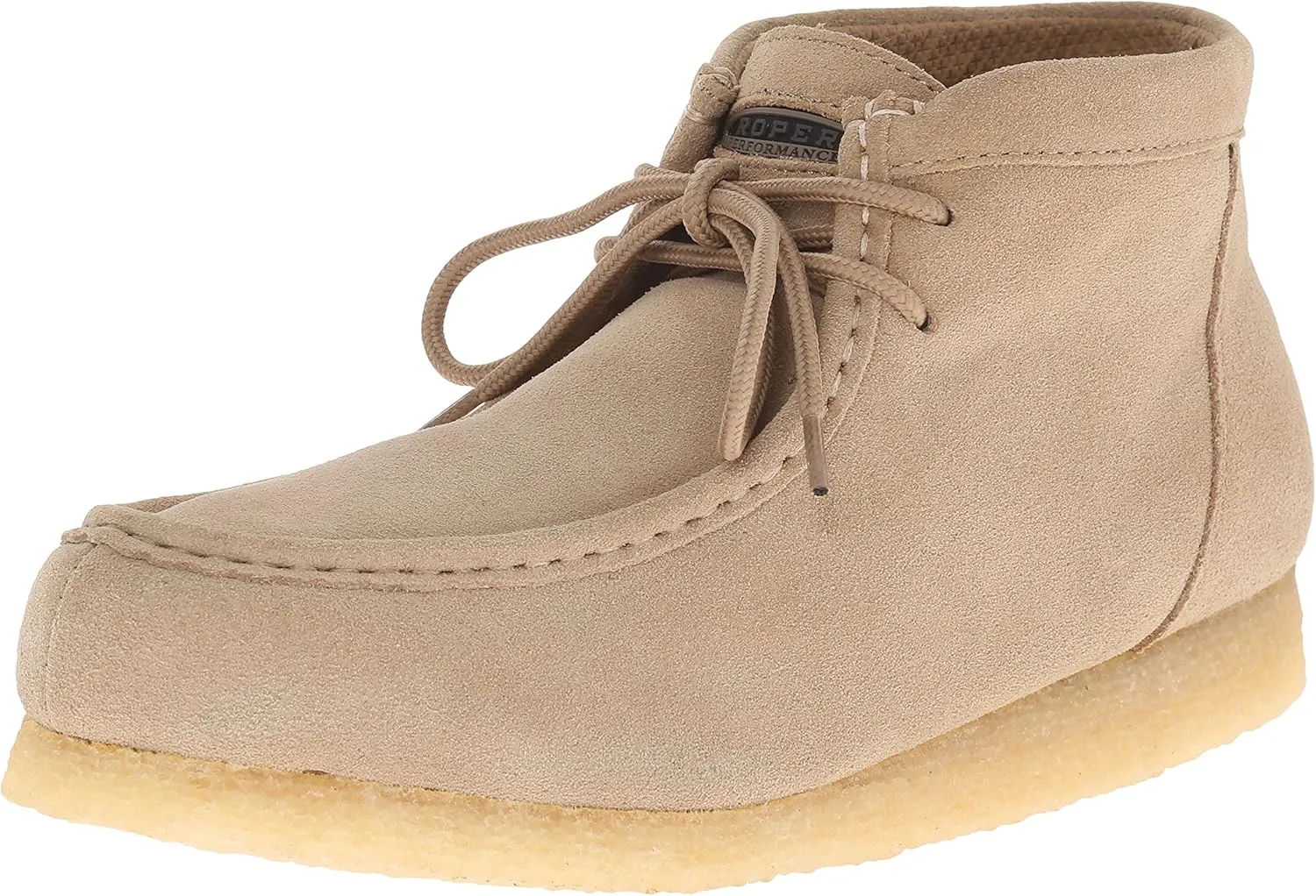 ROPER Mens Gum Sticker Square Toe Chukka Casual Boots Ankle - Brown