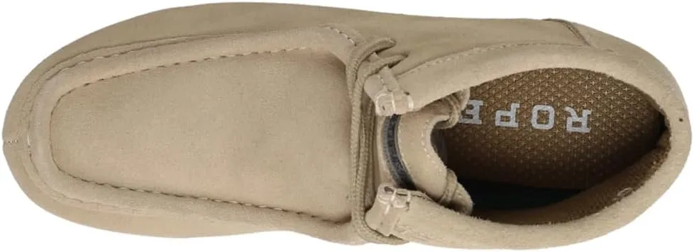 ROPER Mens Gum Sticker Square Toe Chukka Casual Boots Ankle - Brown