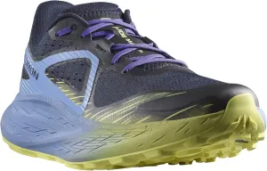 Salomon Men's Glide Max TR Trail Running Shoe, Granada Sk/Dark Sapphire/Sunny Lime, Sz 12 US