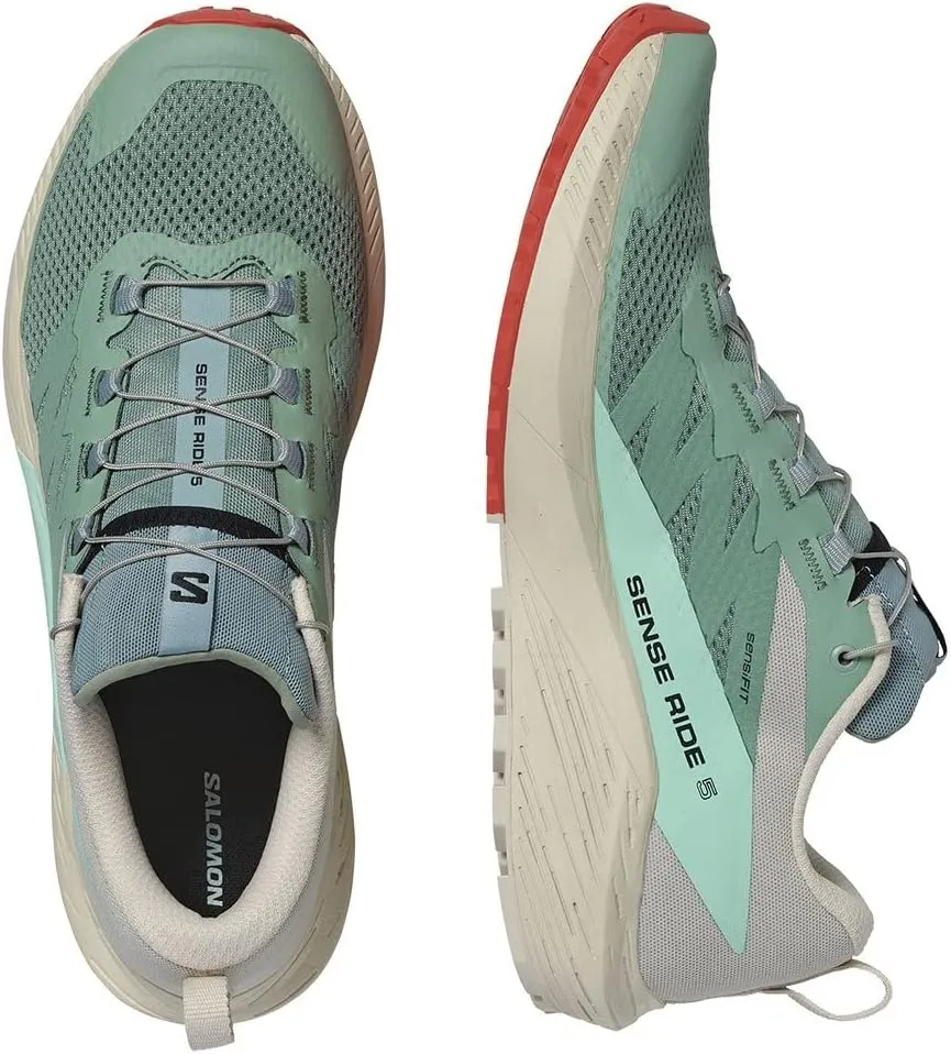 Salomon Men's SENSE RIDE 5 Trail Running Shoes for Men