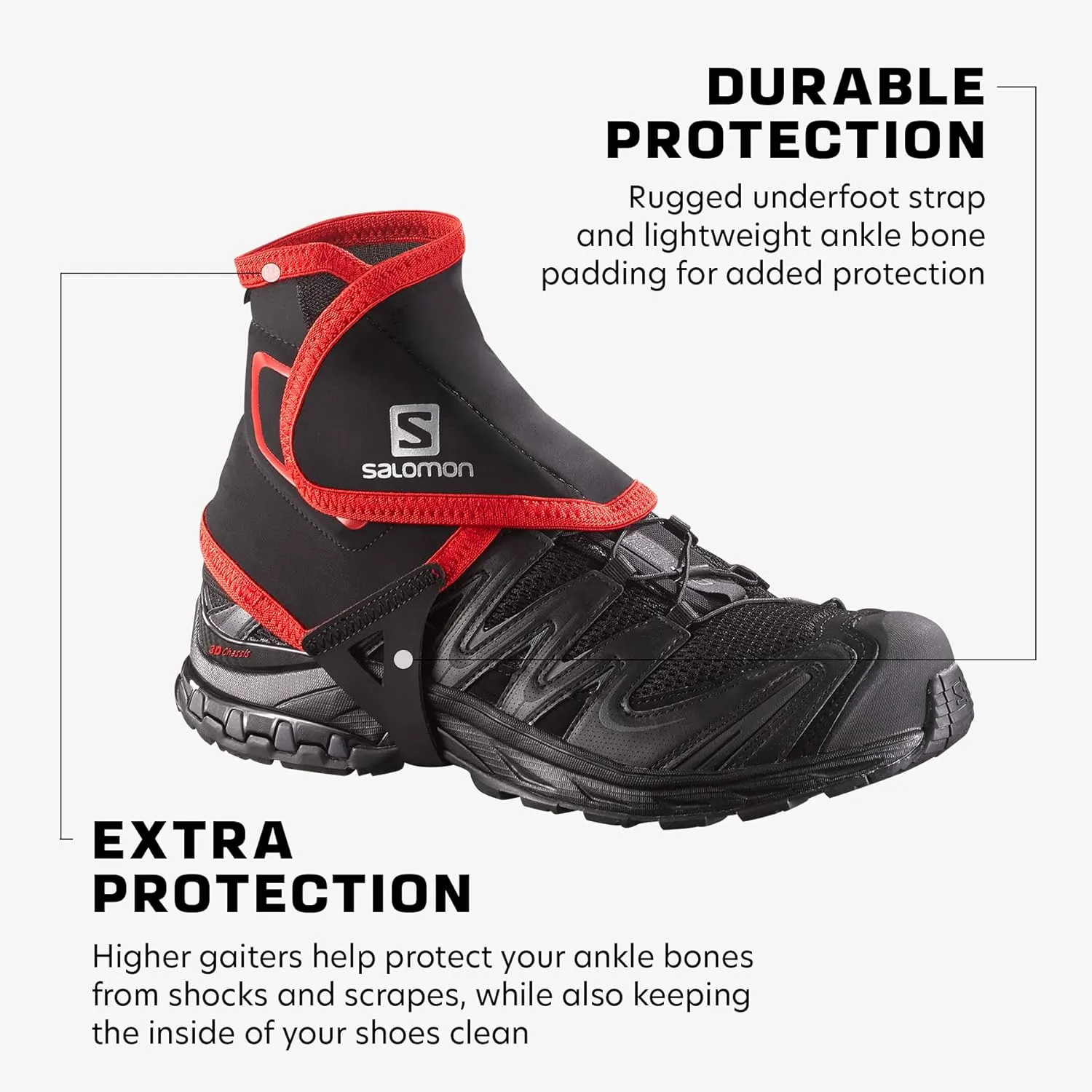 Salomon TRAIL GAITERS HIGH Running Gaiters