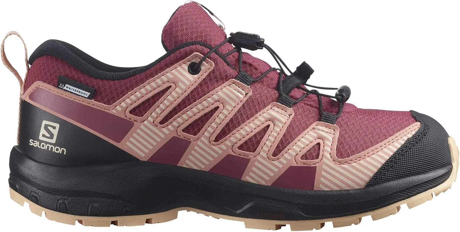 Salomon Unisex-Child Kids Xa Pro V8 Climasalomon Waterproof Trail Running Shoes