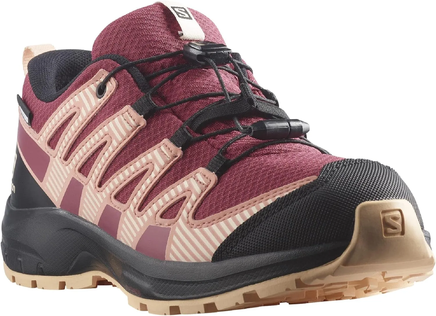 Salomon Unisex-Child Kids Xa Pro V8 Climasalomon Waterproof Trail Running Shoes