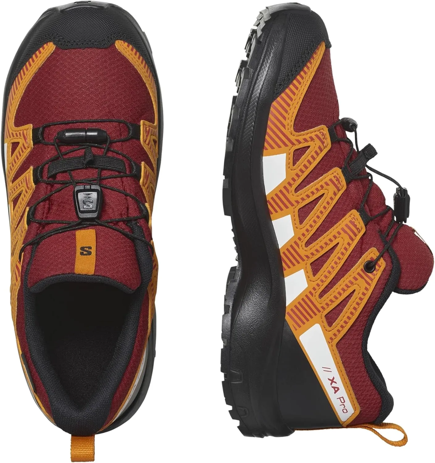Salomon Unisex-Child Kids Xa Pro V8 Climasalomon Waterproof Trail Running Shoes