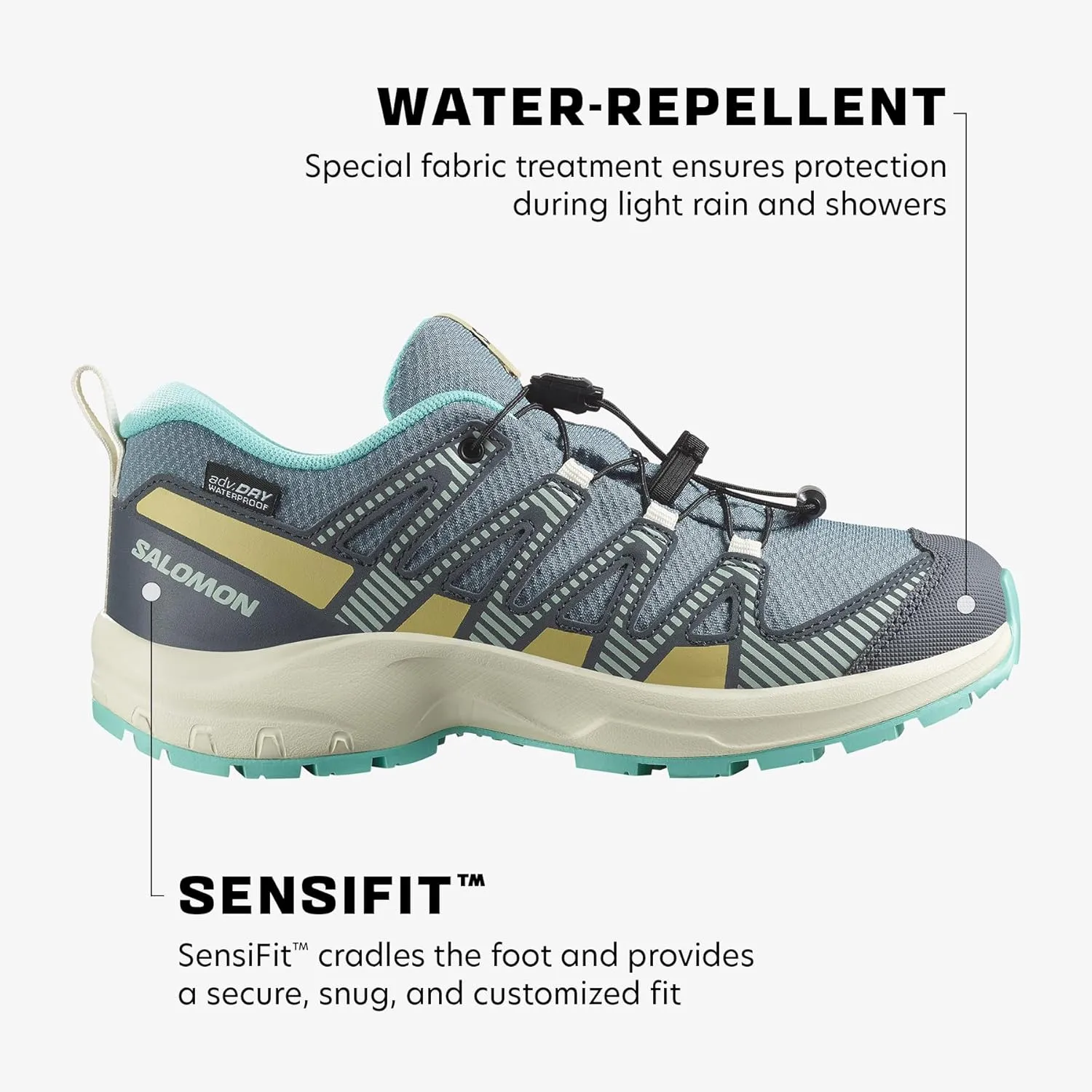 Salomon Unisex Junior’s XA Pro V8 Mid Waterproof Trail Running Shoes