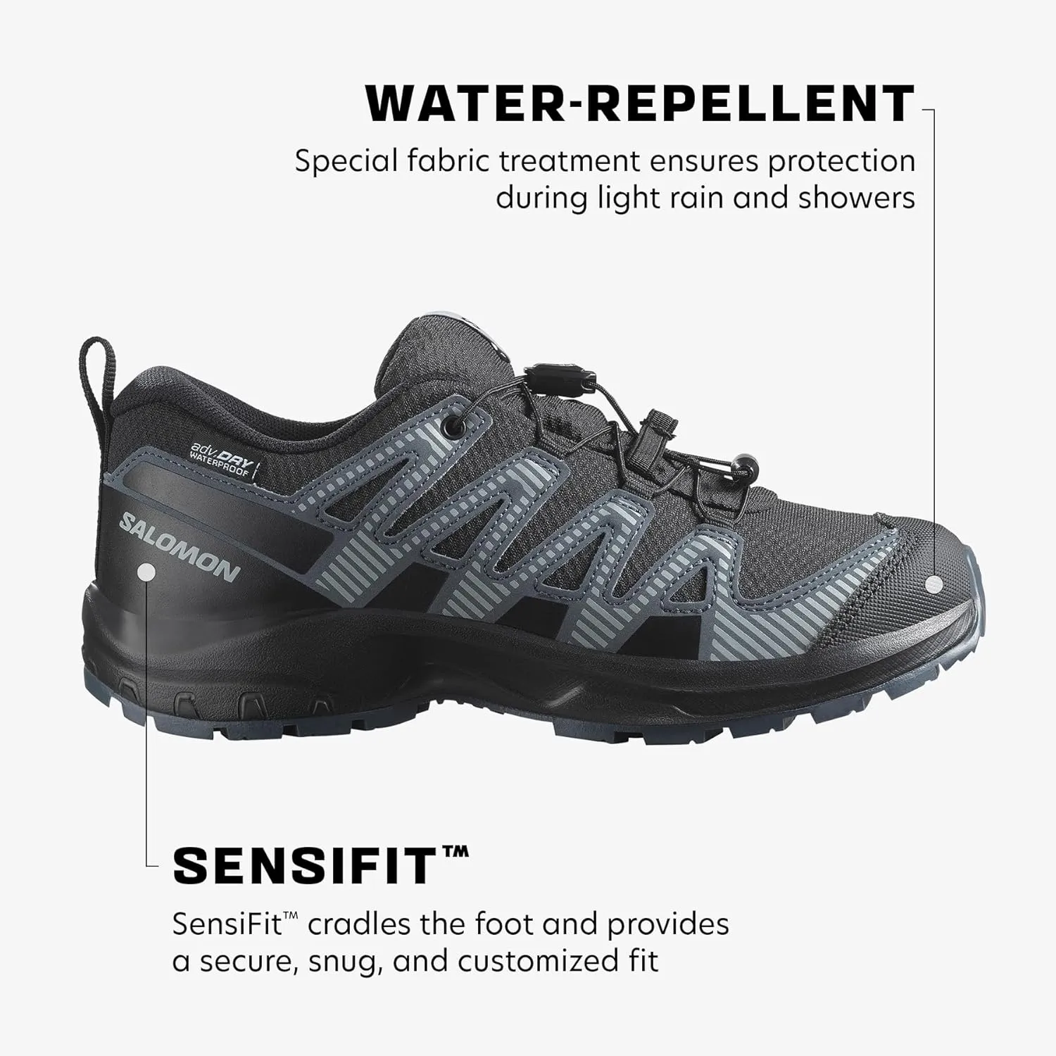 Salomon Unisex Junior’s XA Pro V8 Mid Waterproof Trail Running Shoes