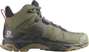 Salomon X Ultra 4 Mid GTX Hiking Boots Mens Sz 11 Deep Lichen Green/Peat/Kelp