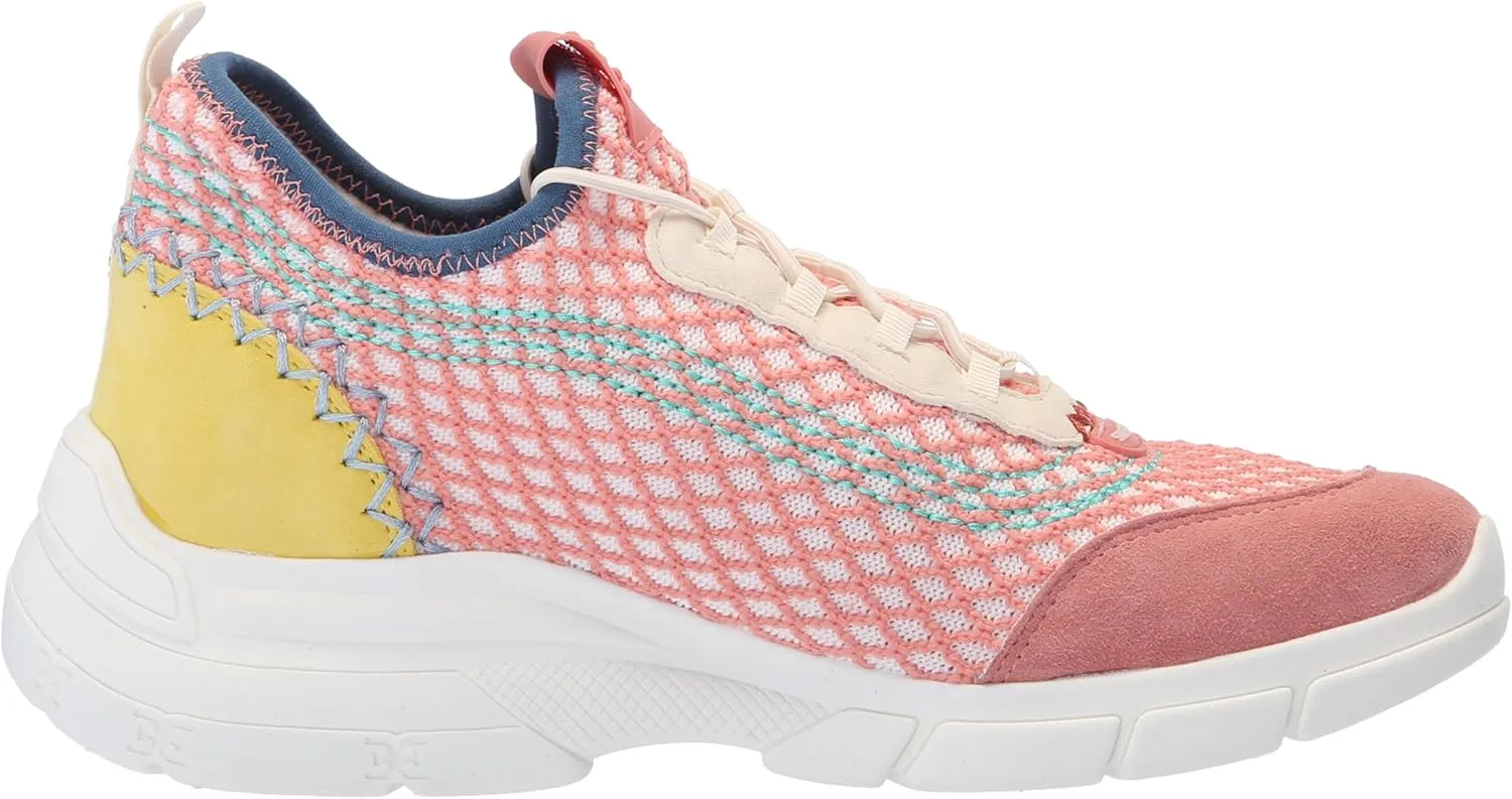 Sam Edelman Women's Chelsie Lace Up Knit Sneaker
