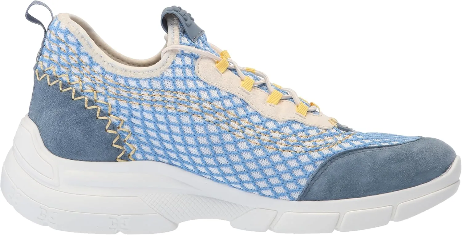 Sam Edelman Women's Chelsie Lace Up Knit Sneaker