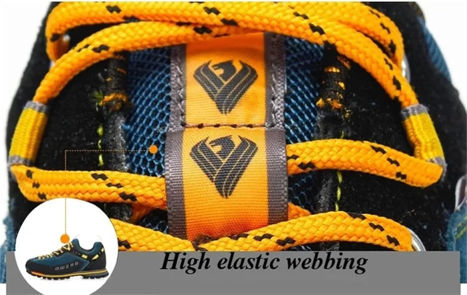 SANANG Men Hiking Shoes Outdoor Sport Leather Mountain Climbing Trekking Hunting Sneakers