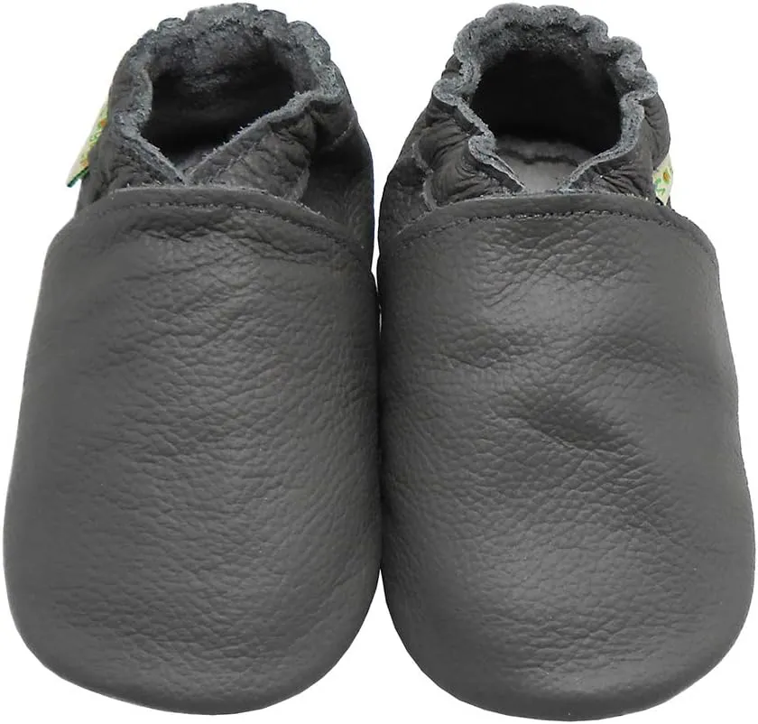 SAYOYO Baby Shoes Soft Leather Sole Infant Moccasins Toddler Prewalker Shoes