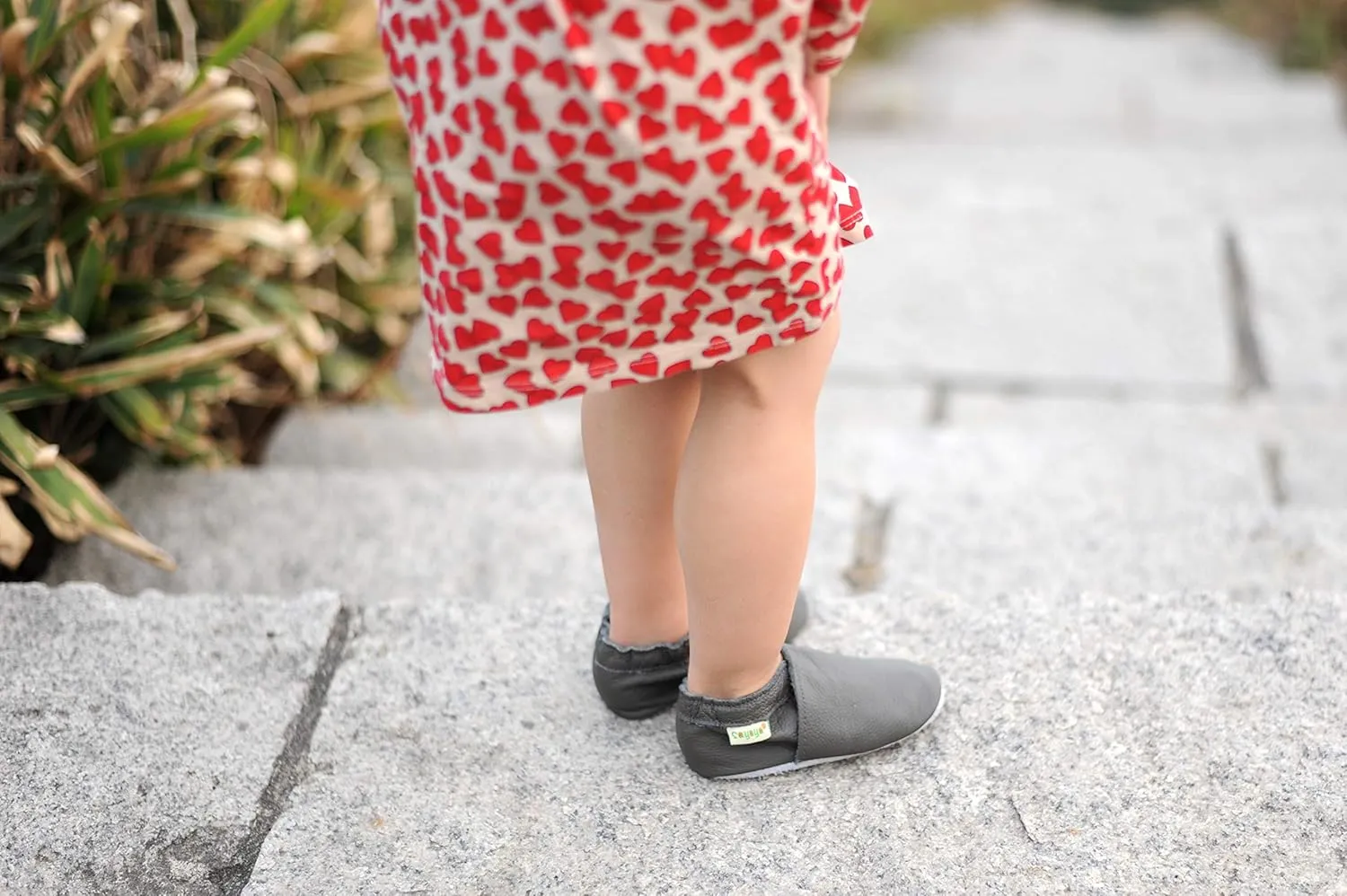 SAYOYO Baby Shoes Soft Leather Sole Infant Moccasins Toddler Prewalker Shoes