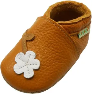 SAYOYO Baby Shoes Soft Leather Sole Infant Toddler Prewalker Shoes