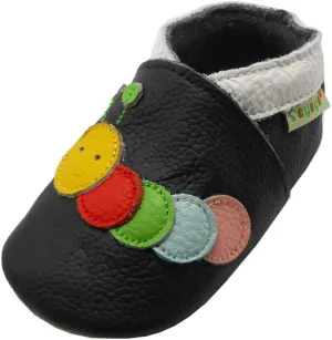 SAYOYO Baby Shoes Soft Leather Sole Infant Toddler Prewalker Shoes