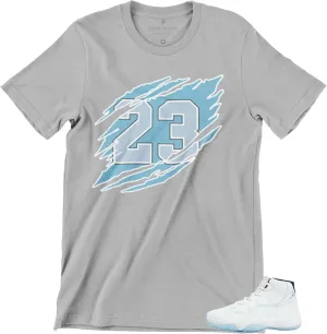 Shirt to Match Jordan 11 Retro Legend Blue Men's Urban Graphic Tee