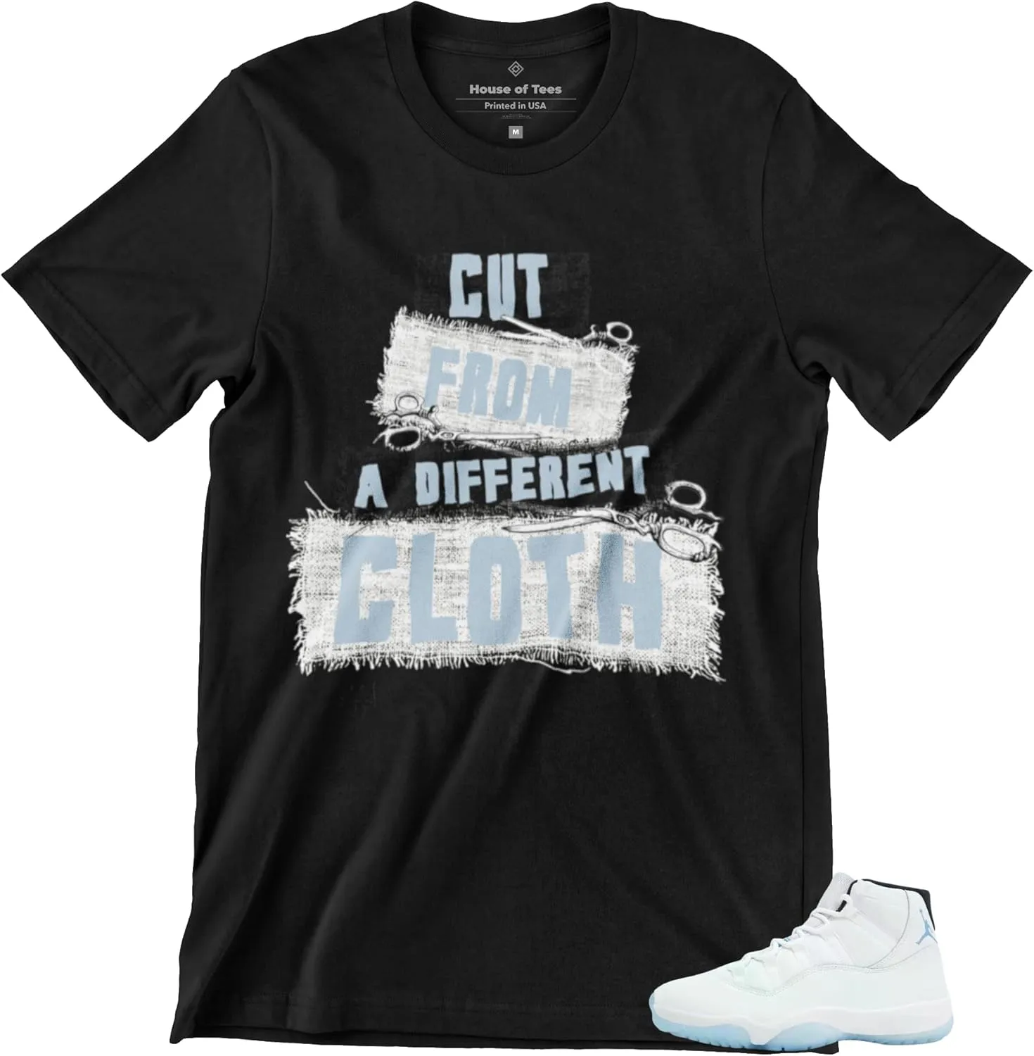 Shirt to Match Jordan 11 Retro Legend Blue Men's Urban Graphic Tee