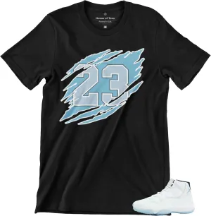 Shirt to Match Jordan 11 Retro Legend Blue Men's Urban Graphic Tee