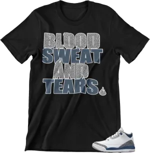 Shirt to Match Jordan 3 Retro Midnight Navy Men's Graphic Tees