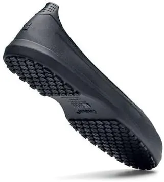 Shoes for Crews Crewguard Men's, Women's, Unisex Slip Resistant Work Overshoes, Black, M , Men's 9.5-11.5 / Women's 11.5-13.5