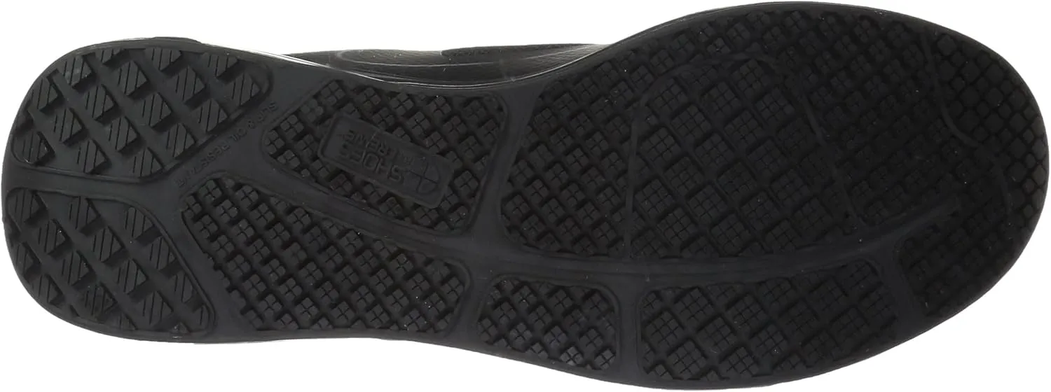 Shoes for Crews Revolution II, Women's Work Shoes, Slip Resistant, Water Resistant, Black, Medium and Wide Sizes
