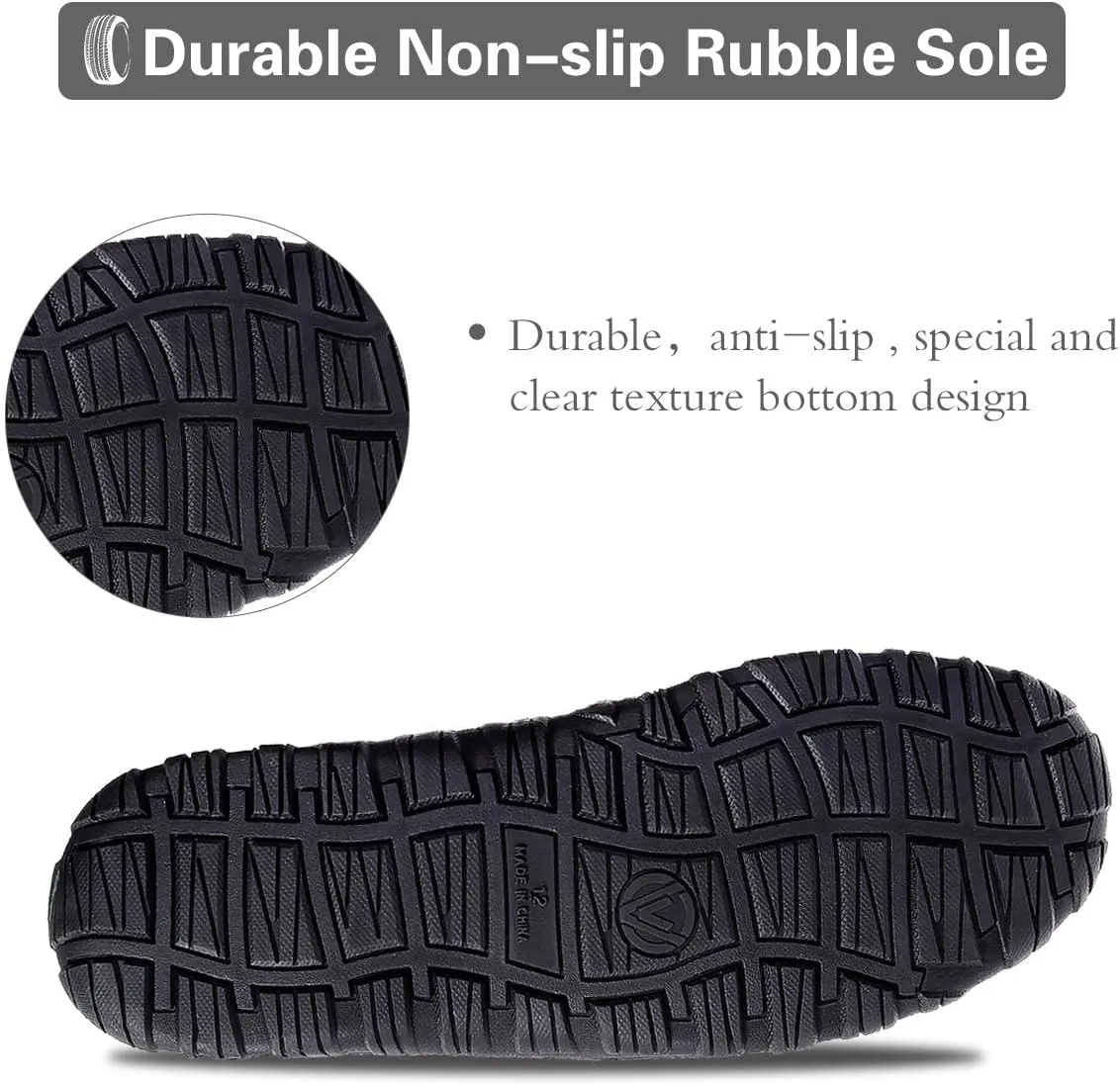 shoeslocker Mens Slippers Microsuede Moccasin Memory Foam House Shoes