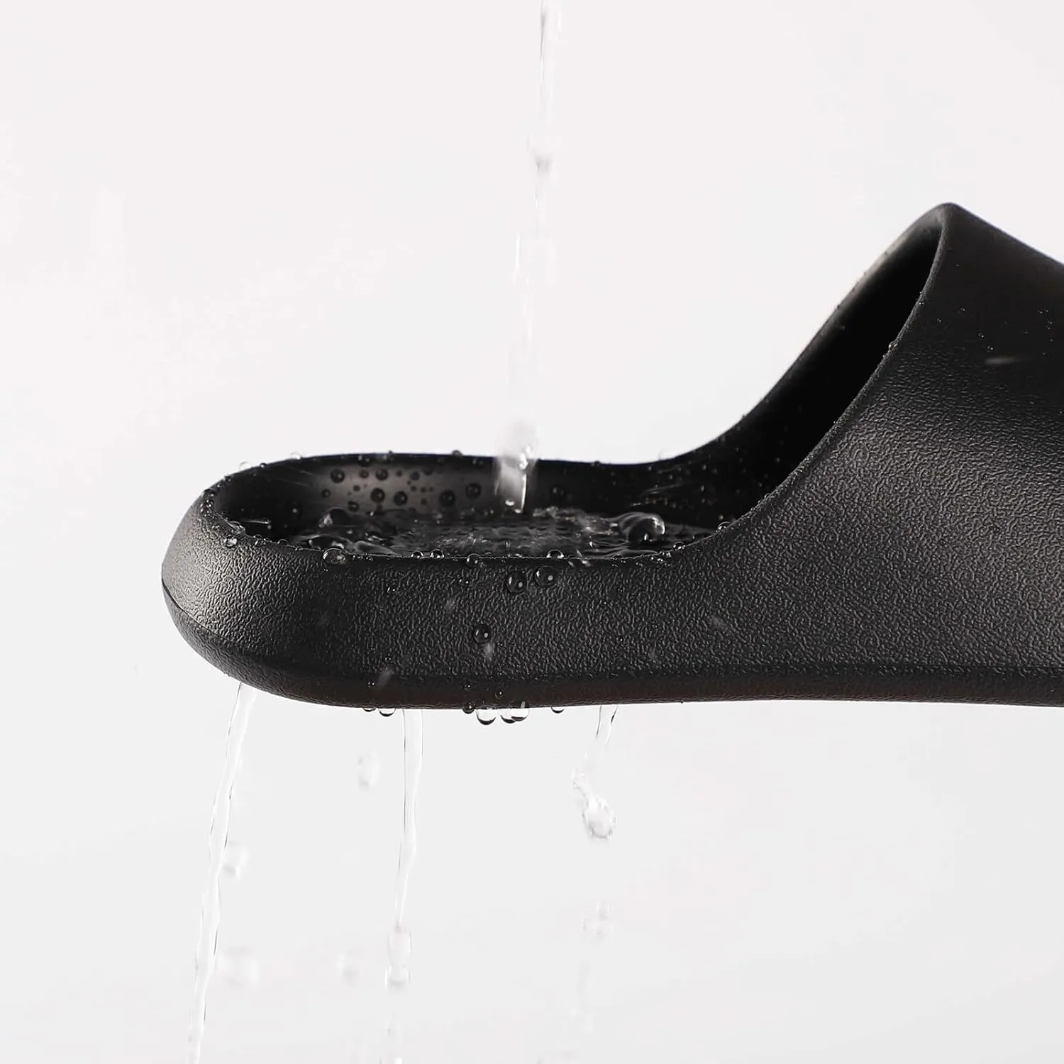 Shower Shoes for Women and Men Massage Slide Sandals Soft Cushioned Anti-Slip Pool Slides Comfort Arch Support Quick Drying Shower Shoes with Drain Holes Bathroom Slides Slippers