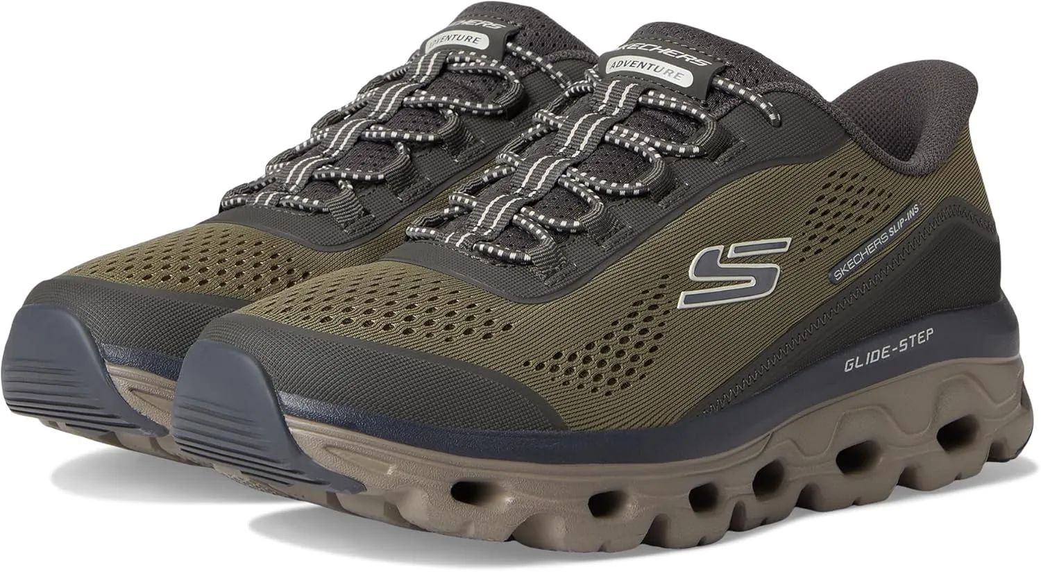 Skechers Men's Glide-Step Sole Hands Free Slip-in Sneaker