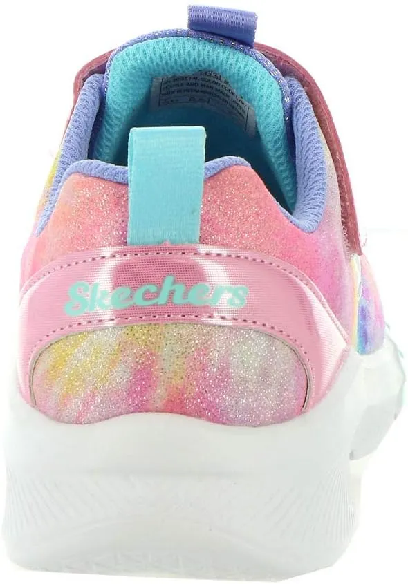 Skechers Unisex-Child Dreamy Lites-Sunny Groove Sneaker