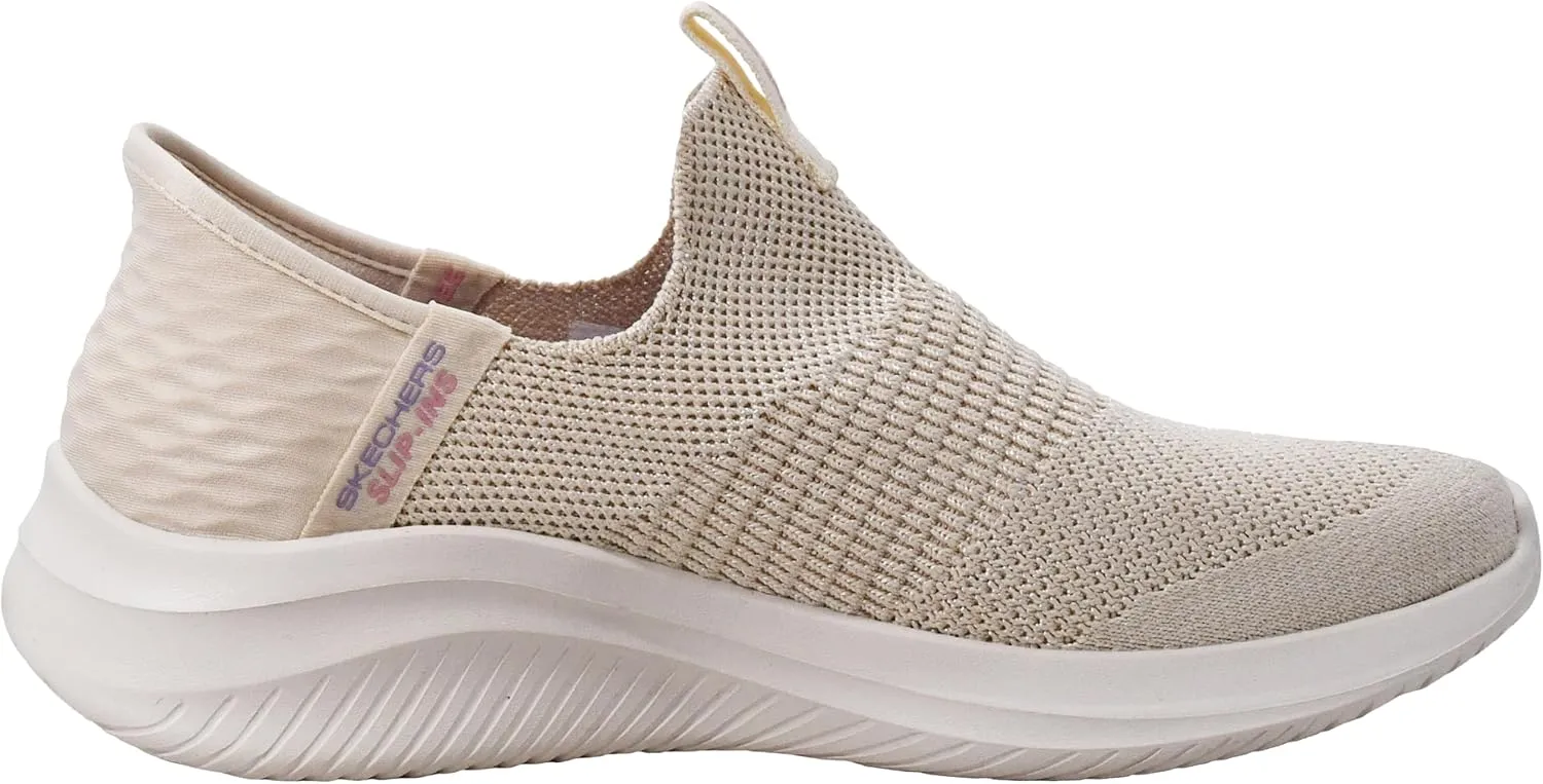 Skechers Women's Hands Free Slip Ins Ultra Flex 3.0 Smooth Step Sneaker