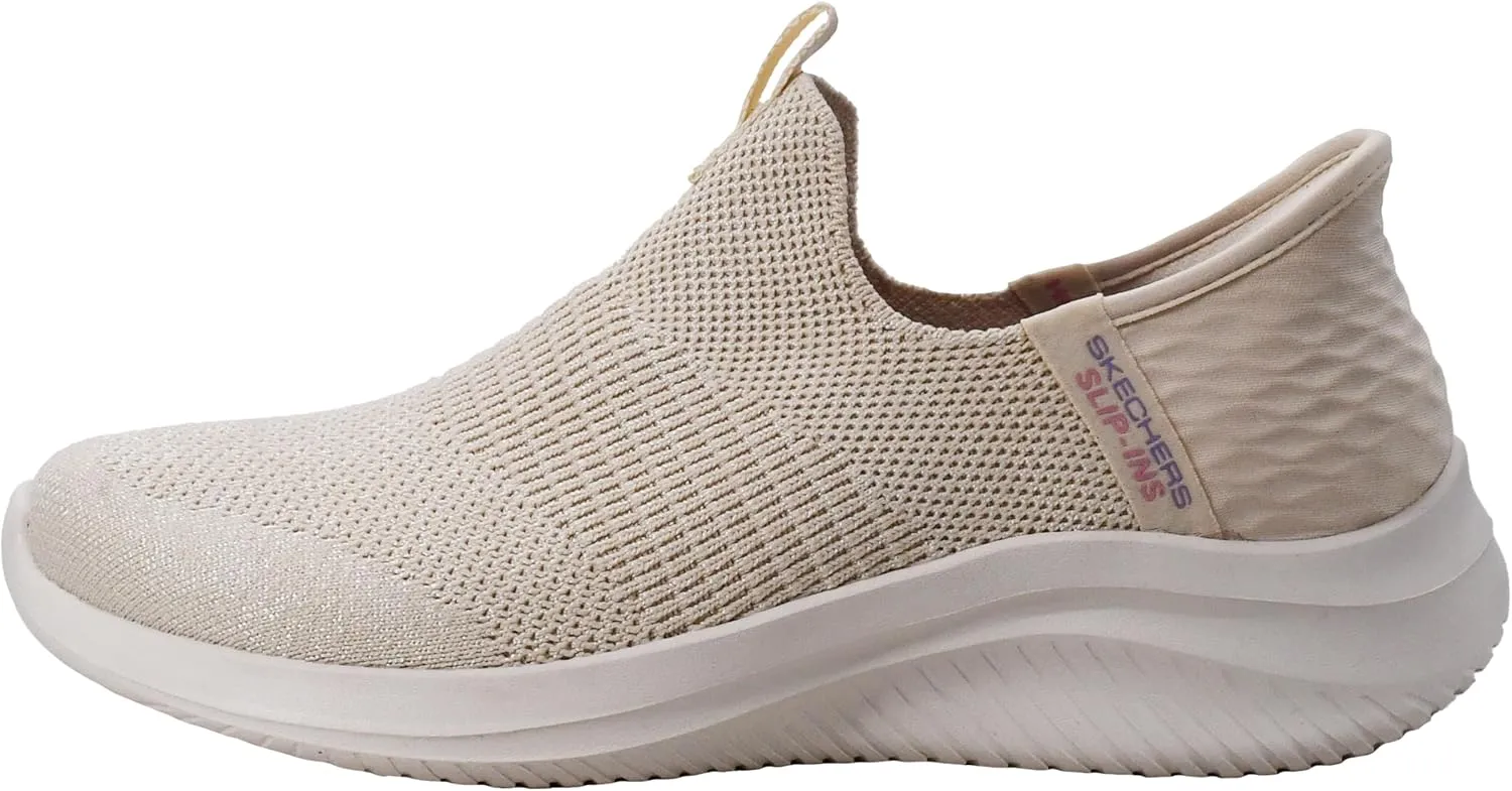 Skechers Women's Hands Free Slip Ins Ultra Flex 3.0 Smooth Step Sneaker