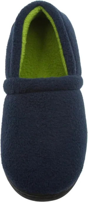 Skysole Fleece Slippers for Boys, Soft Kids Slippers with Closed Back