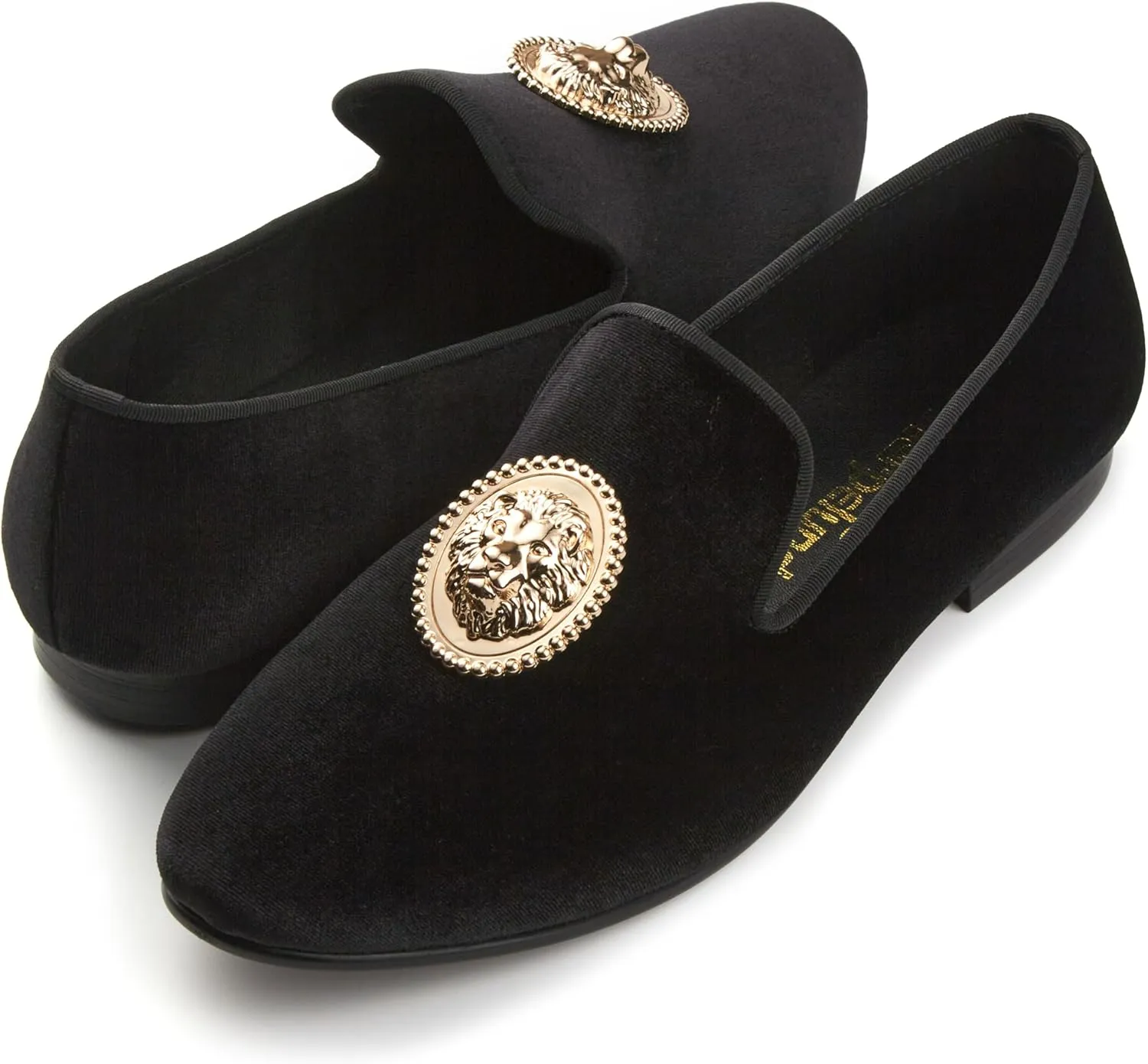 Slip On Formal Dress Shoes Men Velvet Tuxedo Loafers