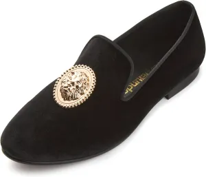 Slip On Formal Dress Shoes Men Velvet Tuxedo Loafers