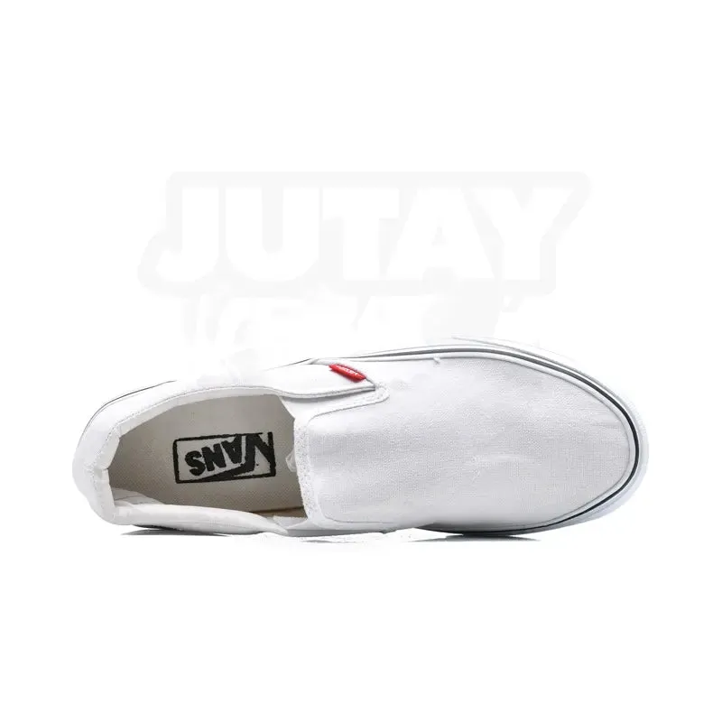 SLIP ONS - WHITE