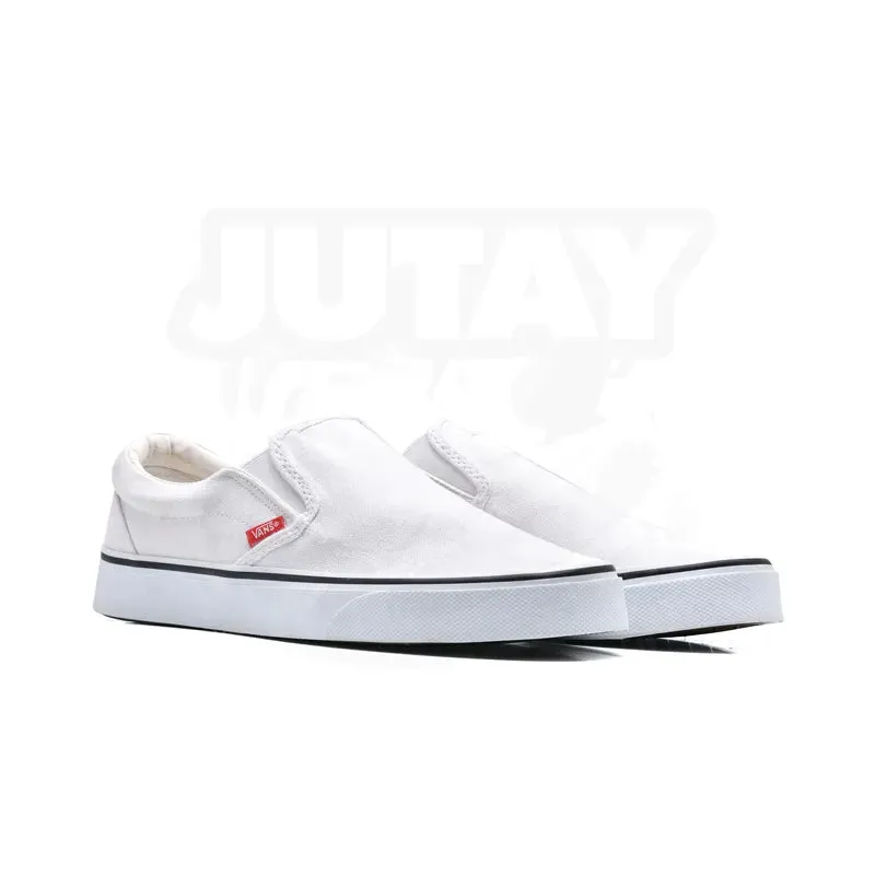 SLIP ONS - WHITE