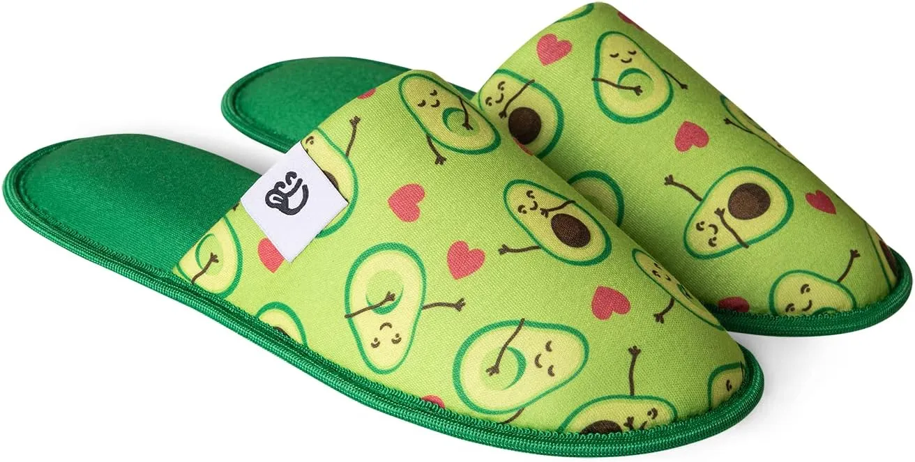 Slippers for Women, Men & Kids Memory Foam Funny Designs Unicorn Music Rainbow Comics Games Gift