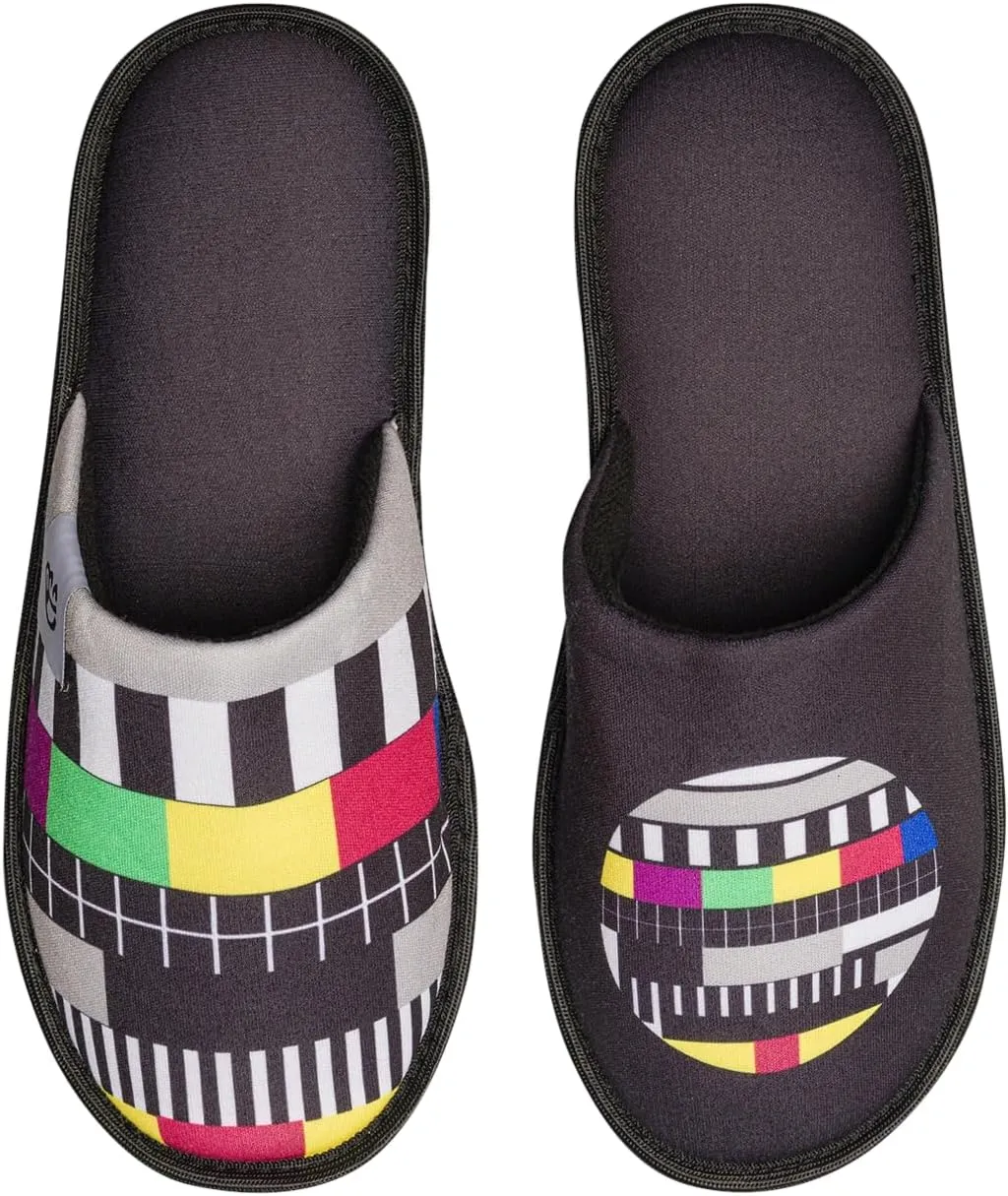 Slippers for Women, Men & Kids Memory Foam Funny Designs Unicorn Music Rainbow Comics Games Gift