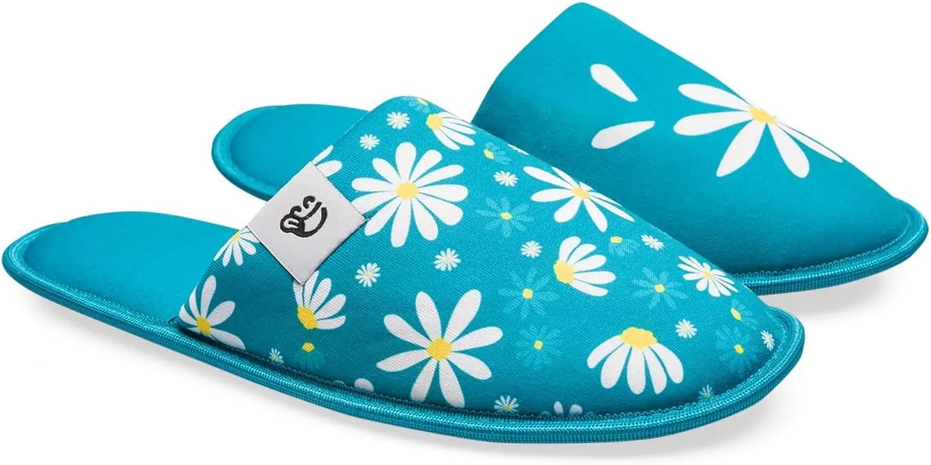 Slippers for Women, Men & Kids Memory Foam Funny Designs Unicorn Music Rainbow Comics Games Gift
