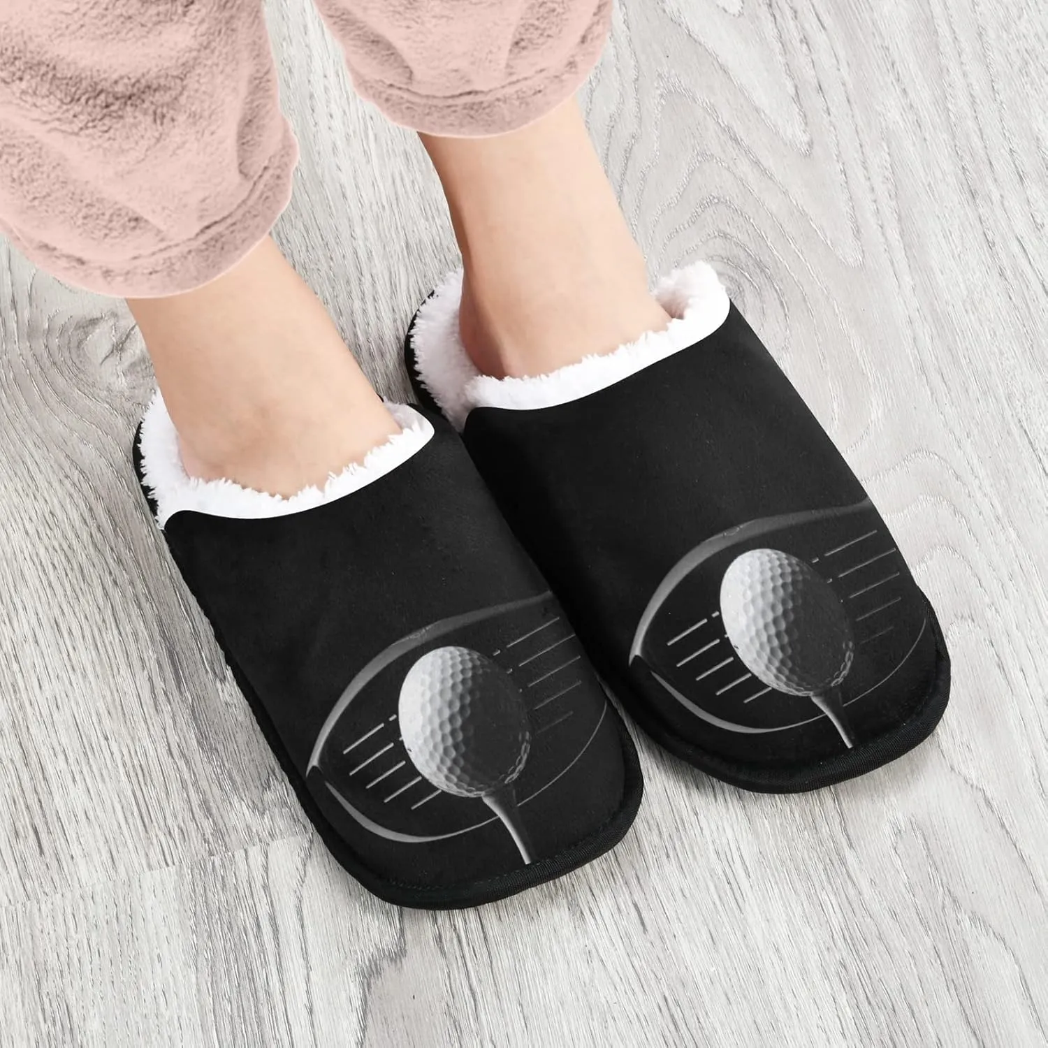 Slippers Soft Memory Foam Non-Slip Indoor House Slippers Home Shoes for Bedroom Hotel Travel Spa