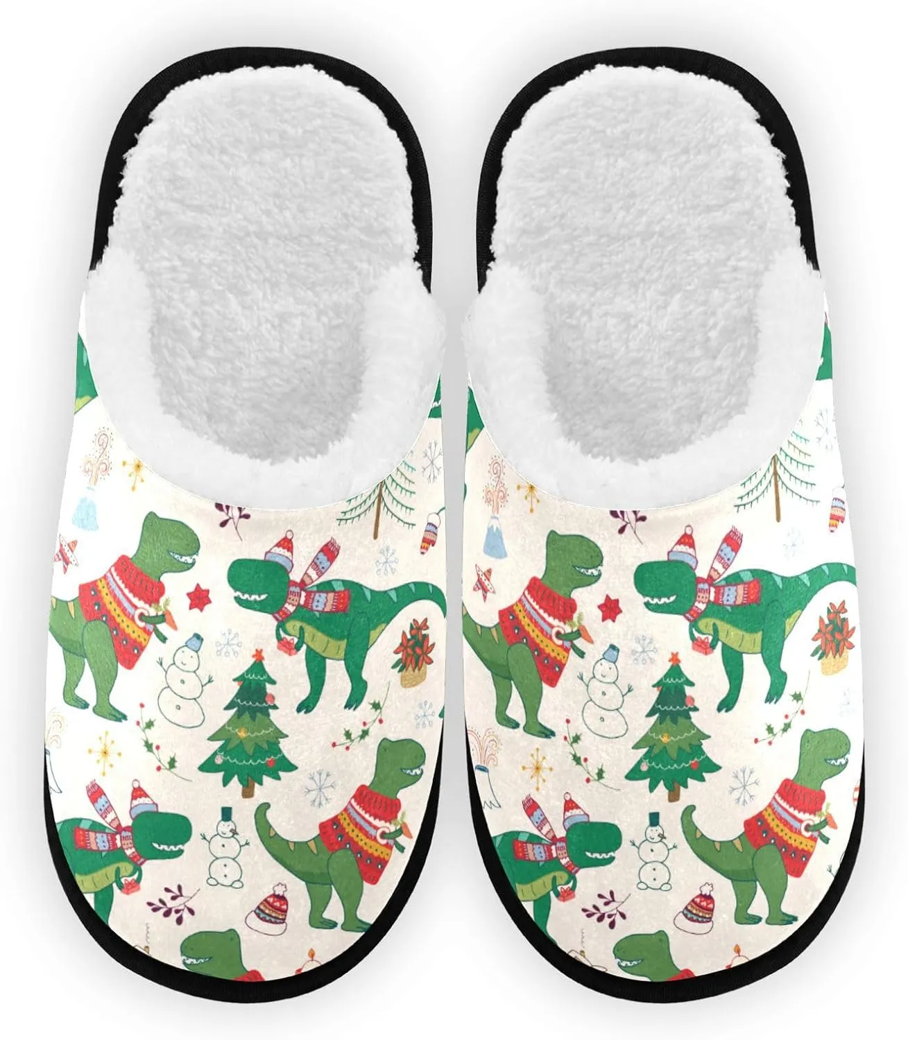 Slippers Soft Memory Foam Non-Slip Indoor House Slippers Home Shoes for Bedroom Hotel Travel Spa
