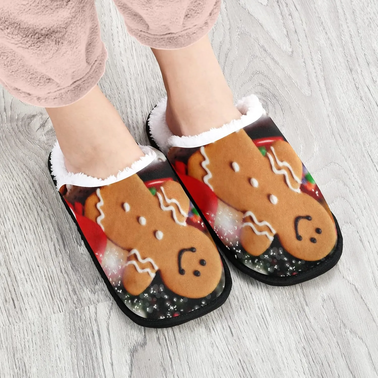 Slippers Soft Non-Slip Indoor House Slippers Home Shoes For Bedroom Hotel Travel Spa