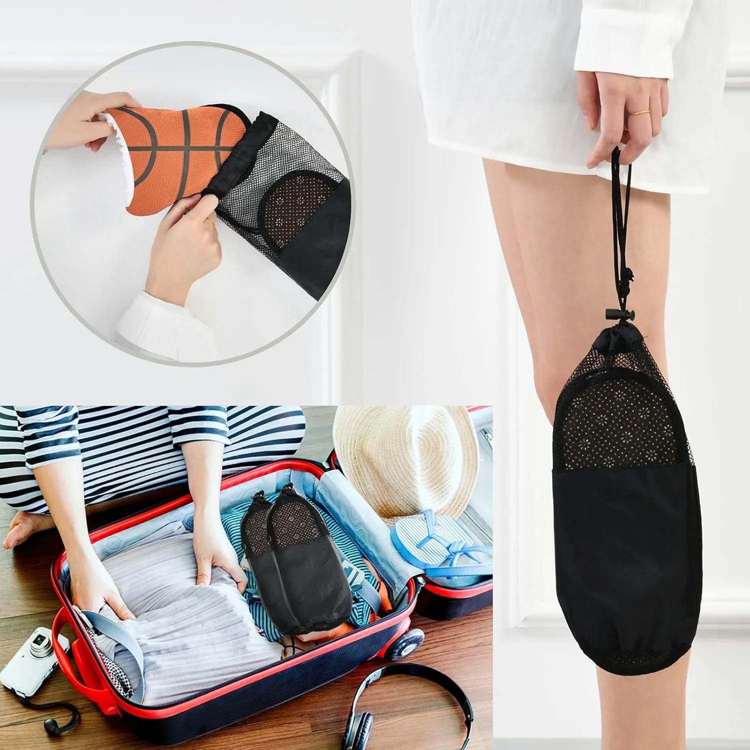 Slippers Soft Non-Slip Indoor House Slippers Home Shoes For Bedroom Hotel Travel Spa