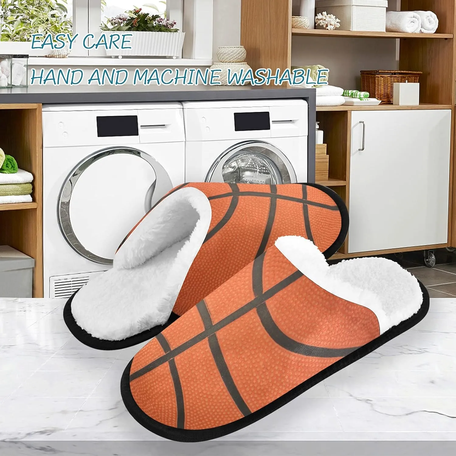 Slippers Soft Non-Slip Indoor House Slippers Home Shoes For Bedroom Hotel Travel Spa