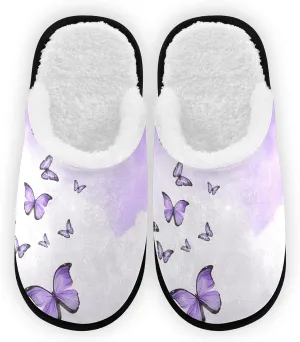 Slippers Soft Non-Slip Indoor House Slippers Home Shoes For Bedroom Hotel Travel Spa